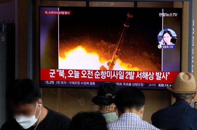 Rudal Korea Utara. Dok: UPI News/Yonhap
